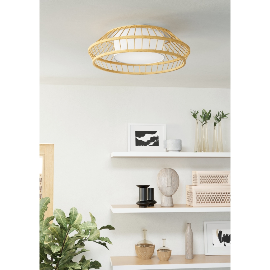 Eglo - LED RGBW Stmívatelné stropní svítidlo LED/22W/230V 2700-6500K