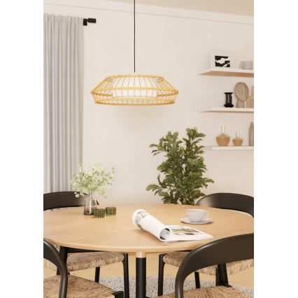 Eglo - LED RGBW Stmívatelný lustr na lanku LED/22W/230V 2700-6500K