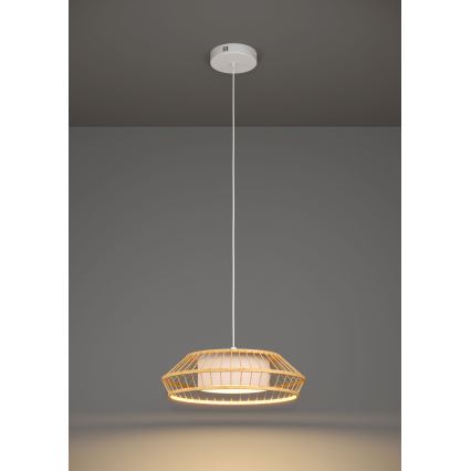 Eglo - LED RGBW Stmívatelný lustr na lanku LED/22W/230V 2700-6500K