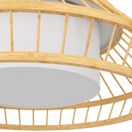 Eglo - LED RGBW Stmívatelný lustr na lanku LED/22W/230V 2700-6500K