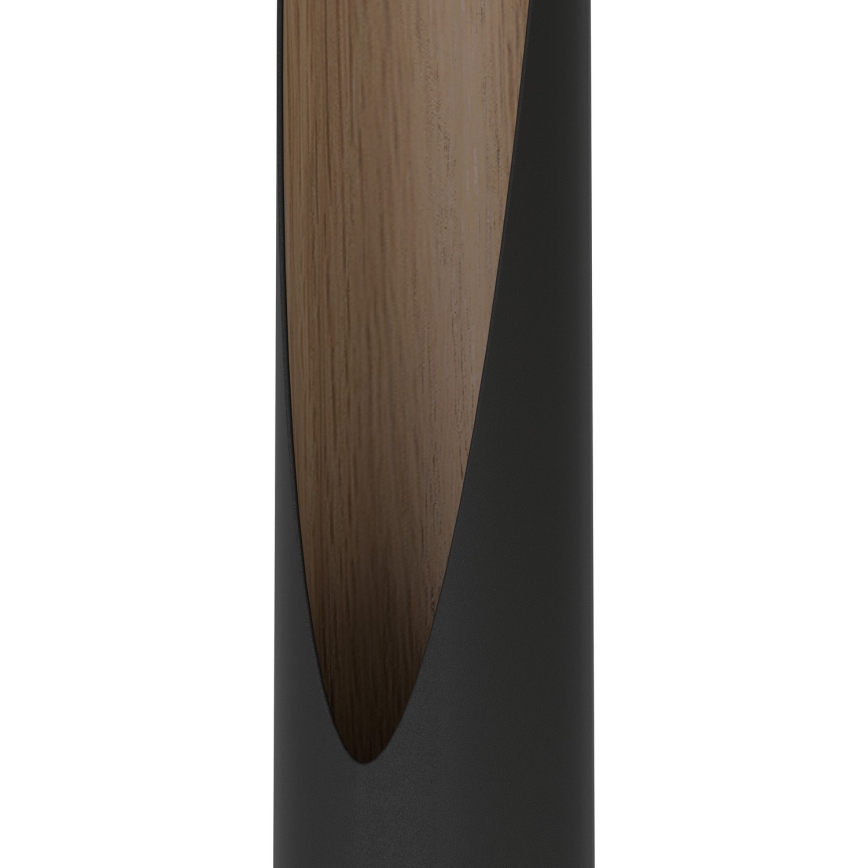 Eglo - LED Stojací lampa 1xGU10/4,5W/230V černá/hnědá