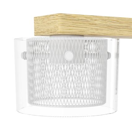 Eglo - LED RGBW Stmívatelný lustr na lanku 4xLED/3,7W/230V 2700-6500K