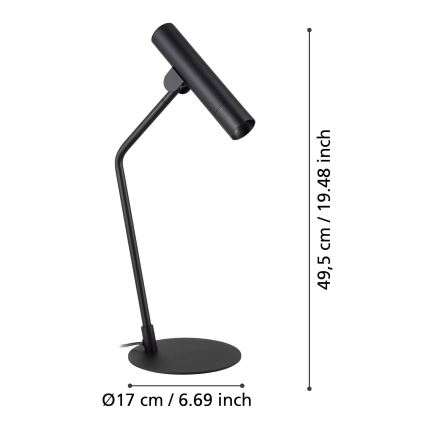 Eglo - LED Stolní lampa LED/5W/230V