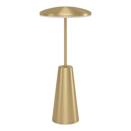 Eglo - LED Stmívatelná dotyková venkovní lampa LED/2,8W/5V 2400K/3000K/4000K 5200 mAh IP54 zlatá