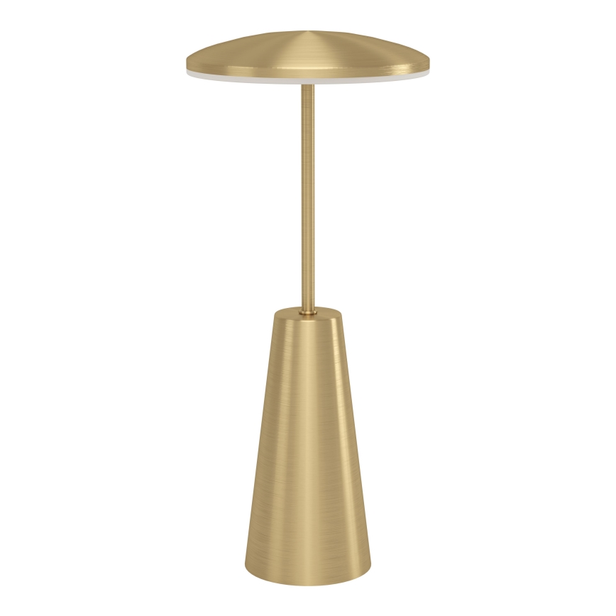 Eglo - LED Stmívatelná dotyková venkovní lampa LED/2,8W/5V 2400K/3000K/4000K 5200 mAh IP54 zlatá