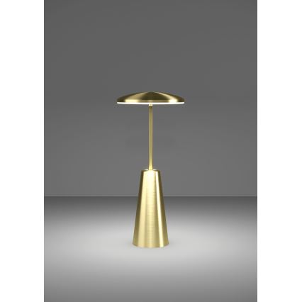 Eglo - LED Stmívatelná dotyková venkovní lampa LED/2,8W/5V 2400K/3000K/4000K 5200 mAh IP54 zlatá