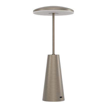 Eglo - LED Stmívatelná dotyková venkovní lampa LED/2,8W/5V 2400K/3000K/4000K 5200 mAh IP54 béžová