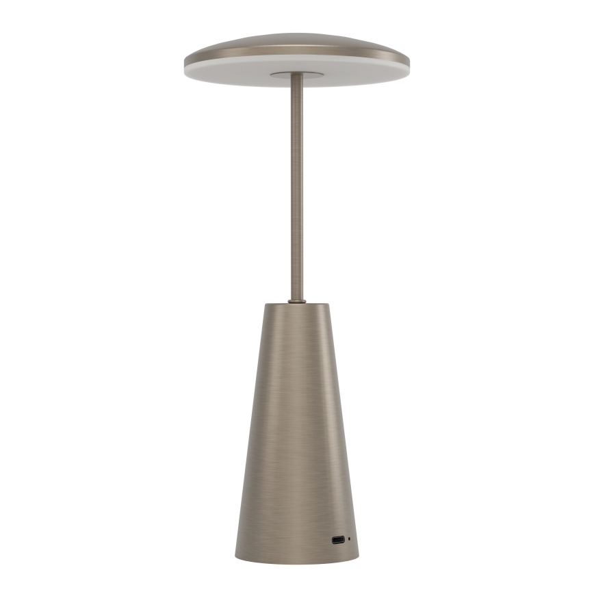 Eglo - LED Stmívatelná dotyková venkovní lampa LED/2,8W/5V 2400K/3000K/4000K 5200 mAh IP54 béžová
