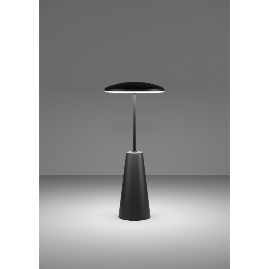 Eglo - LED Stmívatelná dotyková venkovní lampa LED/2,8W/5V 2400K/3000K/4000K 5200 mAh IP54 černá