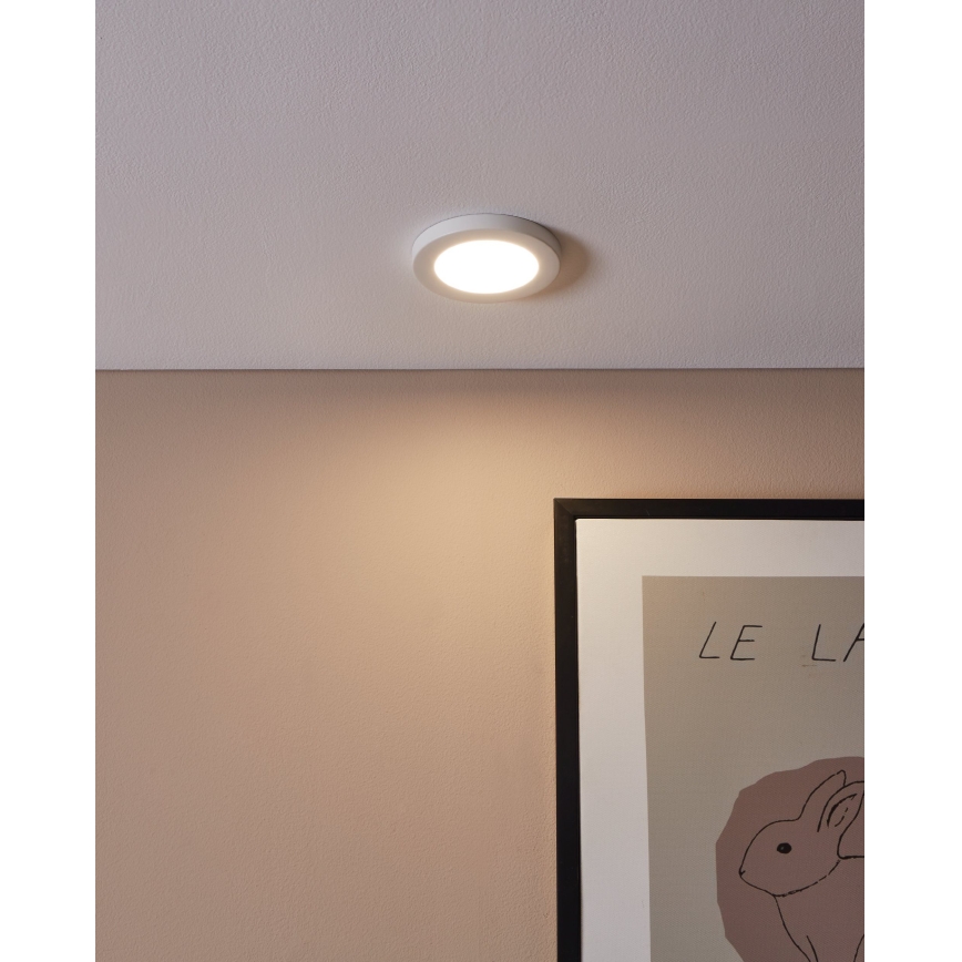 Eglo - LED Podhledové svítidlo LED/5,5W/230V 4000K bílá