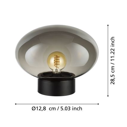 Eglo - Stolní lampa 1xE27/40W/230V 27 cm