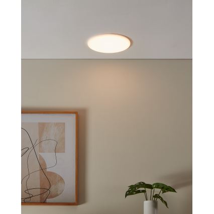 Eglo - LED Koupelnové podhledové svítidlo LED/18W/230V pr. 21,5 cm IP65