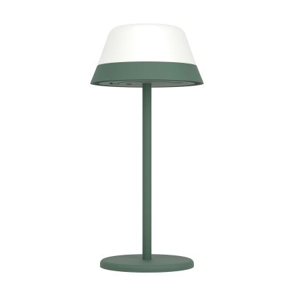 Eglo - LED RGBW Stmívatelná dotyková venkovní lampa 2v1 LED/1,5W/5V 2600 mAh IP54 zelená