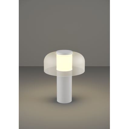 Eglo - LED Stmívatelná dotyková venkovní lampa LED/2,25W/5V 2400-4000K 5200 mAh IP44 bílá