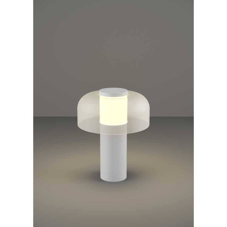 Eglo - LED Stmívatelná dotyková venkovní lampa LED/2,25W/5V 2400-4000K 5200 mAh IP44 bílá
