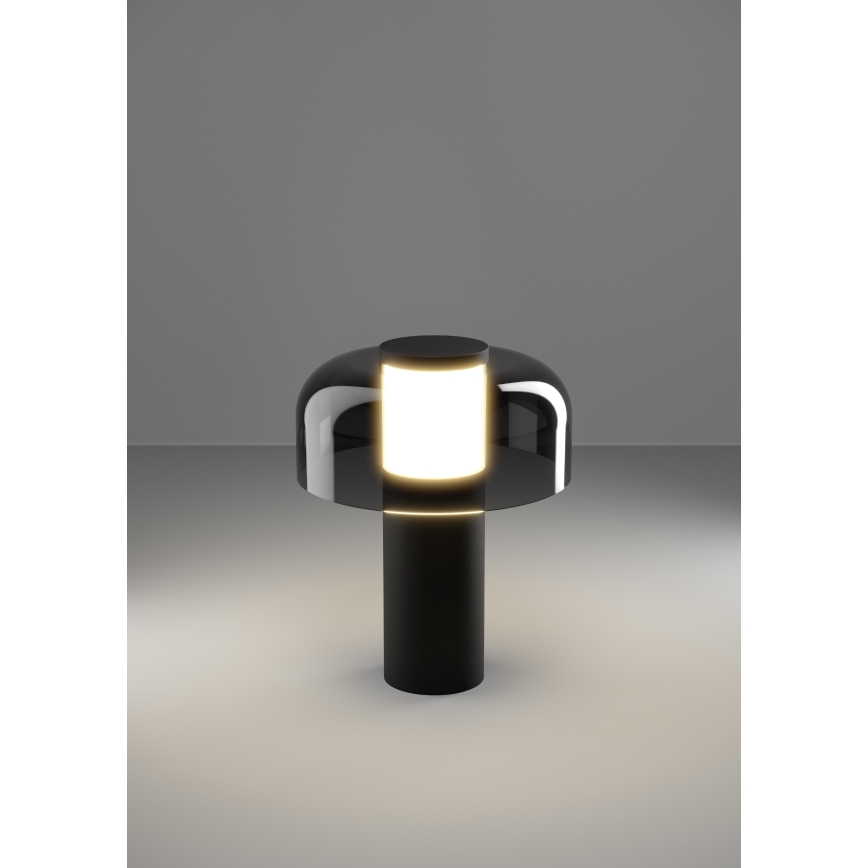 Eglo - LED Stmívatelná dotyková venkovní lampa LED/2,25W/5V 2400-4000K 5200 mAh IP44 černá