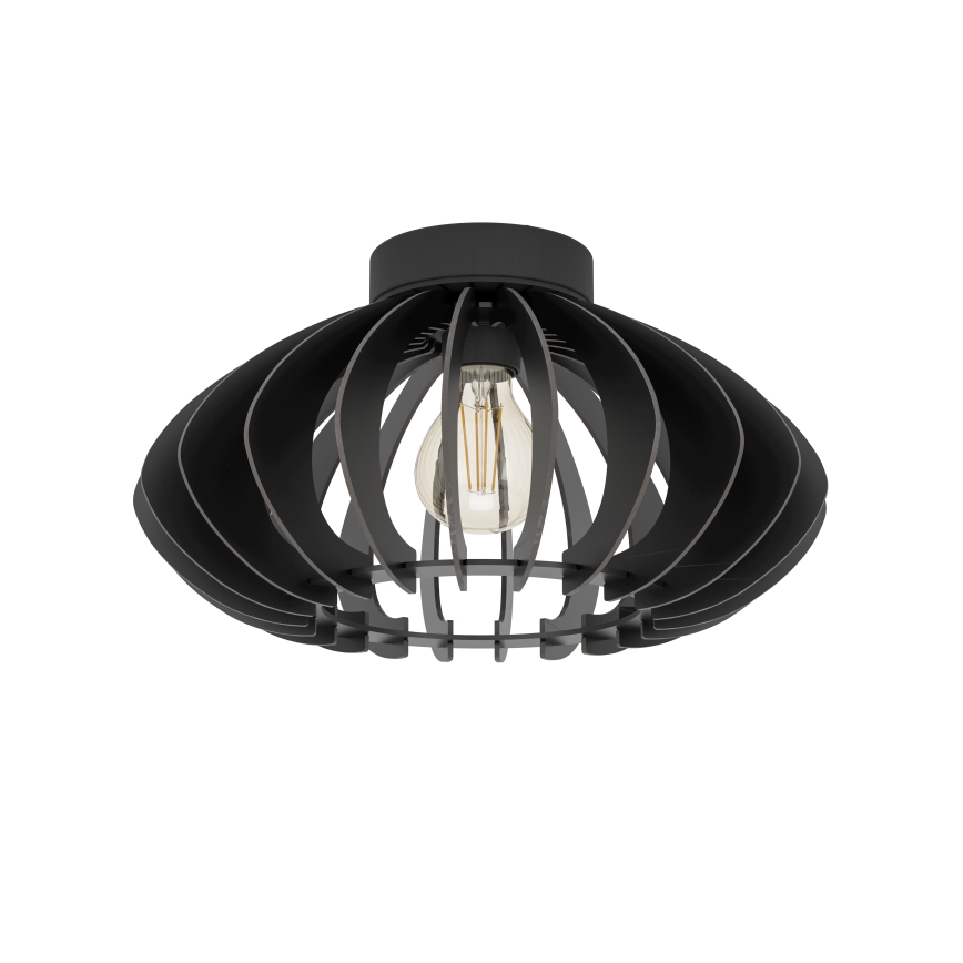 Eglo - Stropní svítidlo 1xE27/40W/230V pr. 38 cm černá