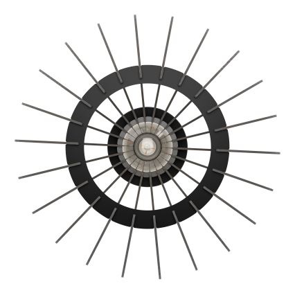 Eglo - Stropní svítidlo 1xE27/40W/230V pr. 38 cm černá