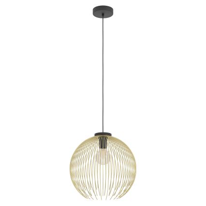 Eglo - Lustr na lanku 1xE27/40W/230V zlatá