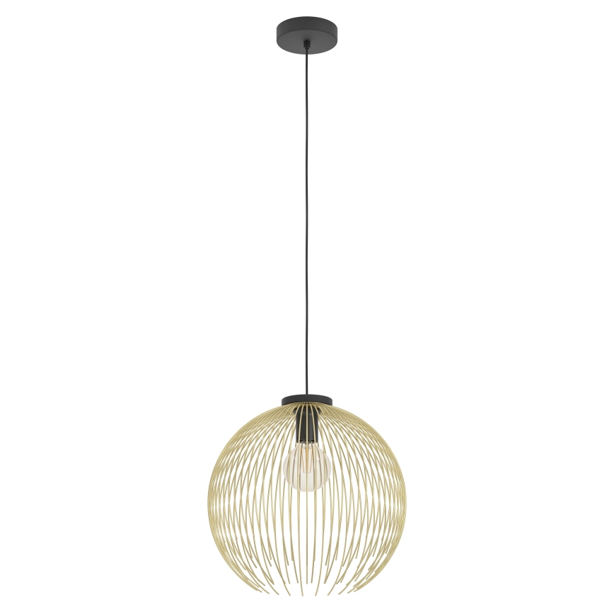 Eglo - Lustr na lanku 1xE27/40W/230V zlatá