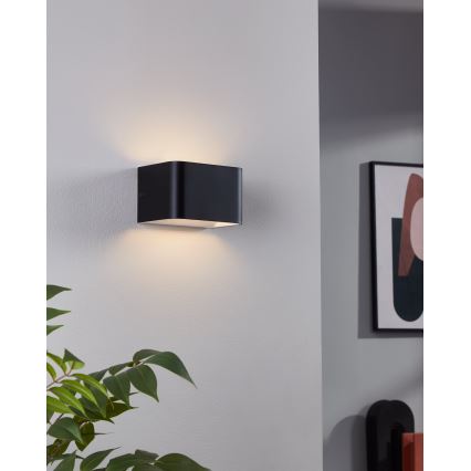 Eglo - LED Nástěnné svítidlo LED/6W/230V 3000K černá