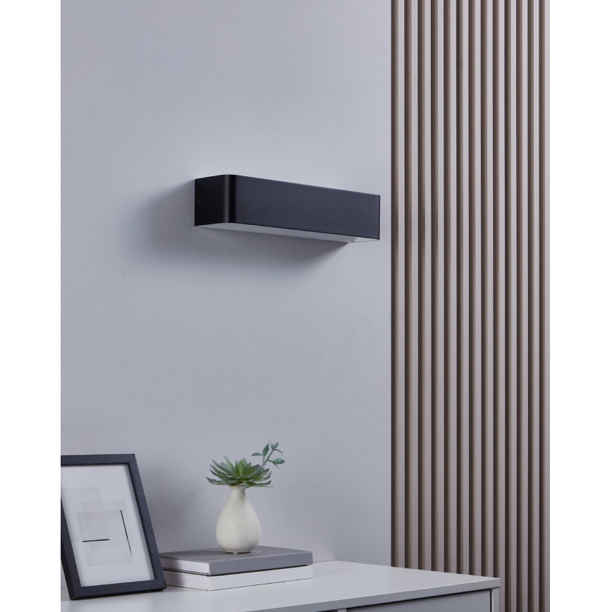 Eglo - LED Nástěnné svítidlo LED/12W/230V 3000K černá