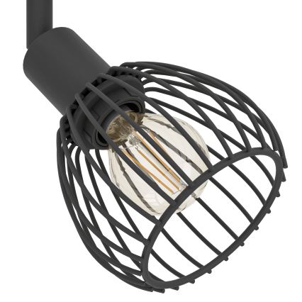 Eglo - Bodové svítidlo 3xE14/40W/230V černá