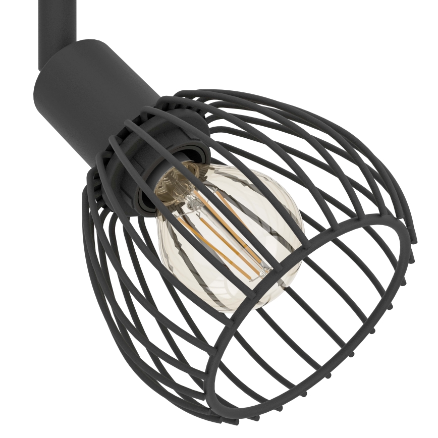 Eglo - Bodové svítidlo 3xE14/40W/230V černá