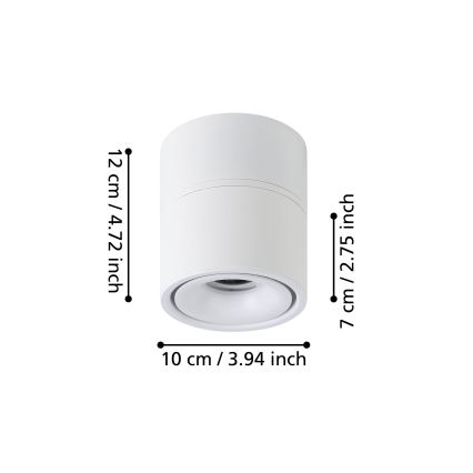 Eglo - LED Bodové svítidlo LED/8W/230V 3000K bílá