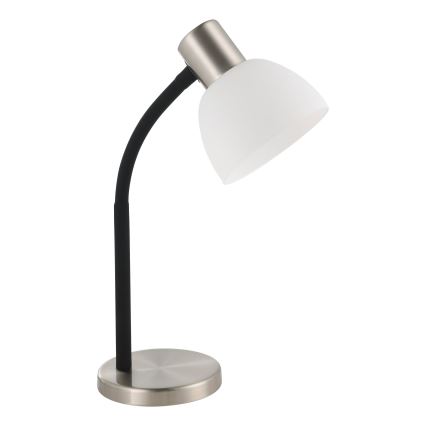 Eglo - Stolní lampa 1xE14/25W/230V černá/matný chrom