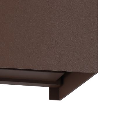 Eglo - LED Venkovní nástěnné svítidlo 2xLED/2,8W/230V IP54 hnědá