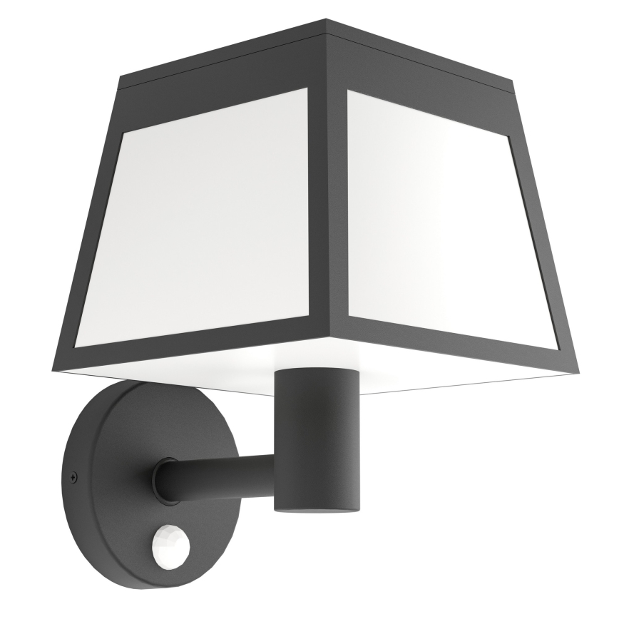 Eglo - LED Solární nástěnné svítidlo se senzorem LED/7,5W/3,7V 2200 mAh IP44