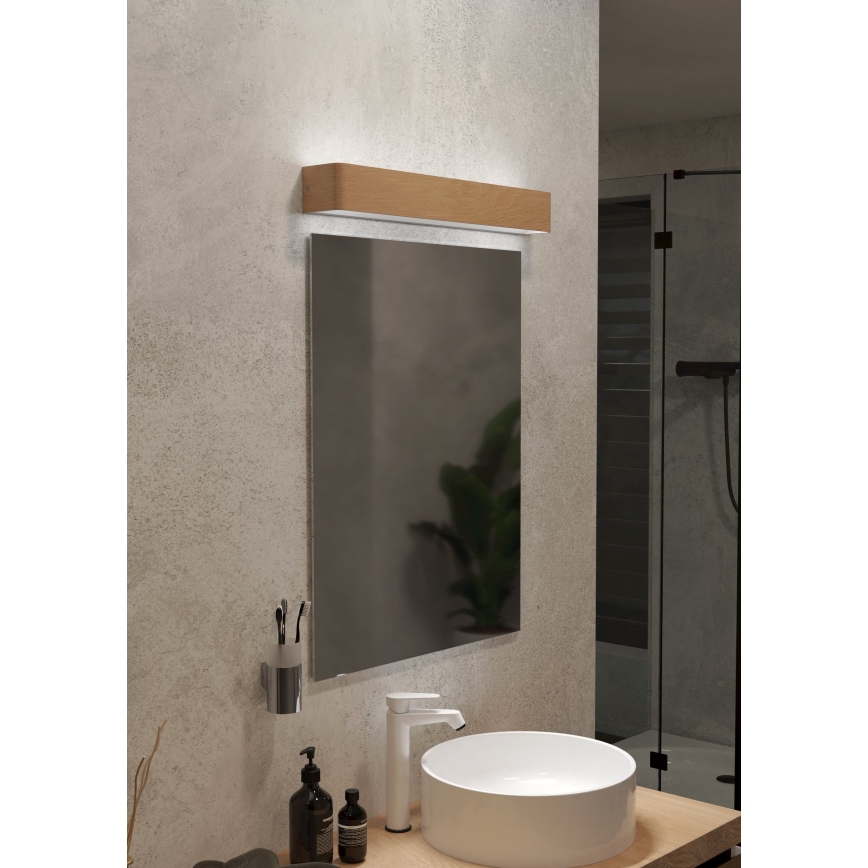 Eglo - LED Koupelnové nástěnné svítidlo LED/26,5W/230V 3000K IP44 béžová