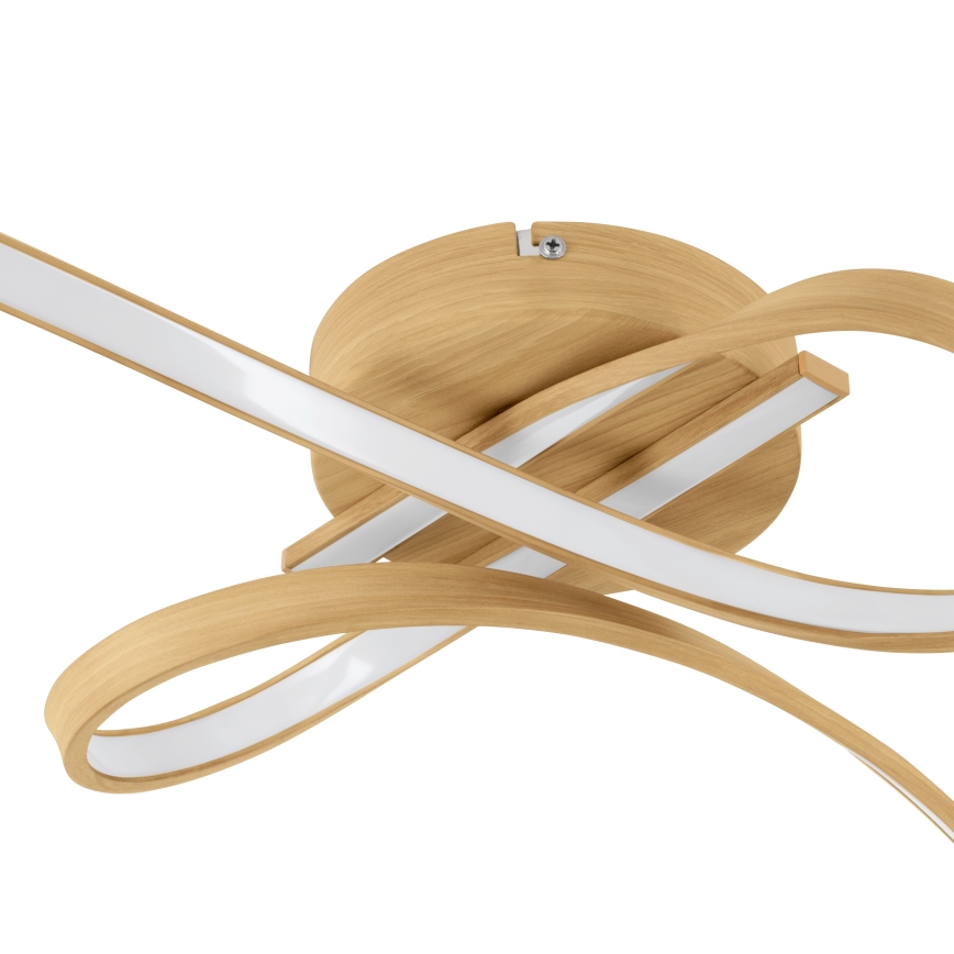 Eglo - LED Stropní svítidlo LED/20,5W/230V hnědá