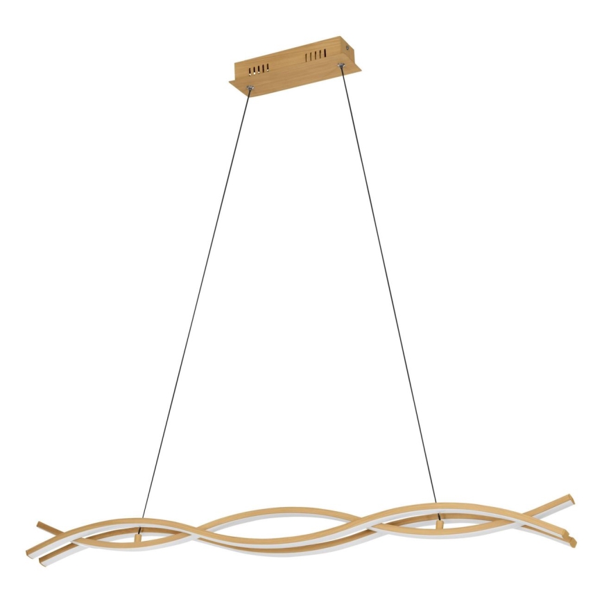 Eglo - LED Lustr na lanku LED/35W/230V béžová