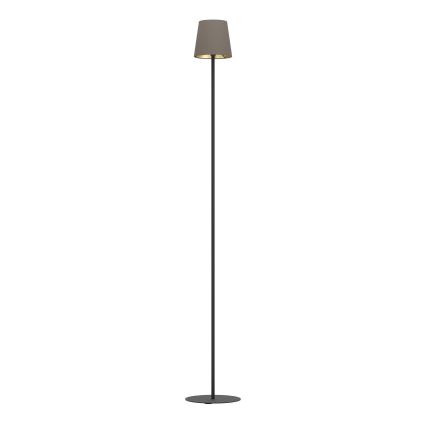 Eglo - Stojací lampa 1xE14/7,5W/230V černá/hnědá