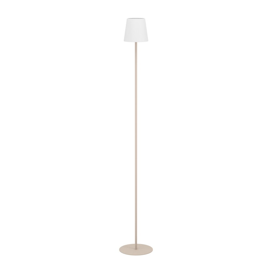 Eglo - Stojací lampa 1xE14/7,5W/230V krémová/bílá