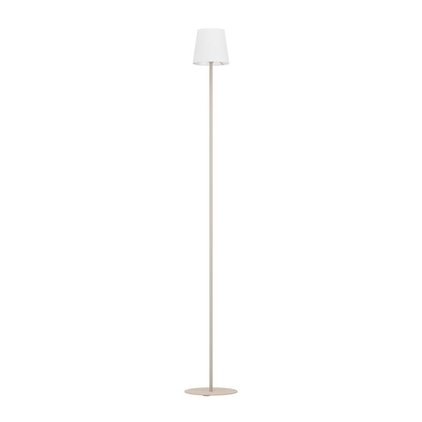 Eglo - Stojací lampa 1xE14/7,5W/230V krémová/bílá