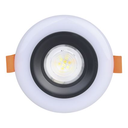 Eglo - SADA 3x LED RGBW Stmívatelné koupelnové podhledové svítidlo 3xLED/3,8W/230V 2700-6500K IP44 + dálkové ovládání
