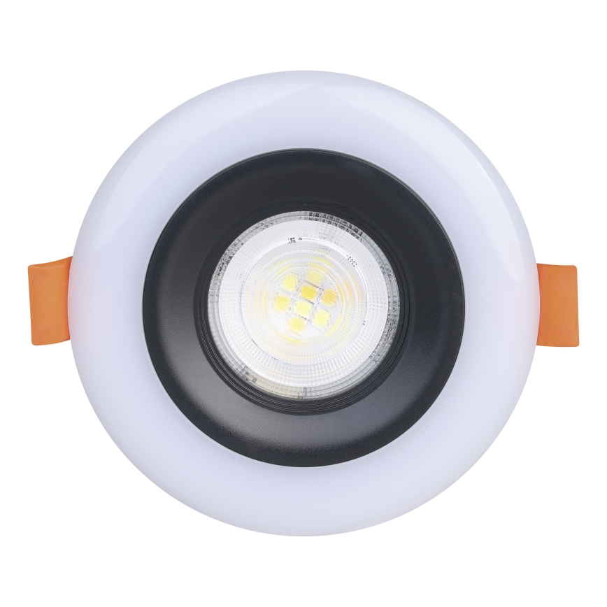 Eglo - SADA 3x LED RGBW Stmívatelné koupelnové podhledové svítidlo 3xLED/3,8W/230V 2700-6500K IP44 + dálkové ovládání