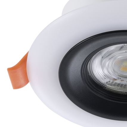 Eglo - SADA 3x LED RGBW Stmívatelné koupelnové podhledové svítidlo 3xLED/3,8W/230V 2700-6500K IP44 + dálkové ovládání