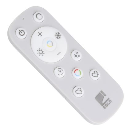 Eglo - SADA 3x LED RGBW Stmívatelné koupelnové podhledové svítidlo 3xLED/3,8W/230V 2700-6500K IP44 + dálkové ovládání
