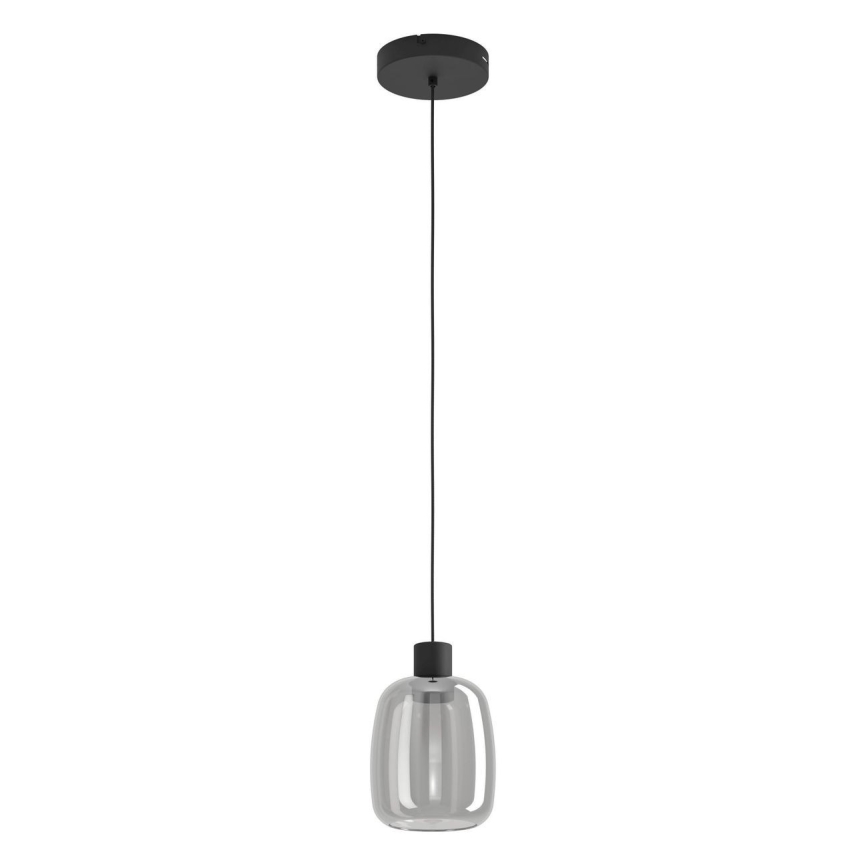 Eglo - LED RGBW Stmívatelný lustr na lanku LED/3,7W/230V 2700-6500K černá ZigBee