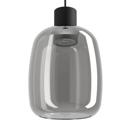 Eglo - LED RGBW Stmívatelný lustr na lanku LED/3,7W/230V 2700-6500K černá ZigBee