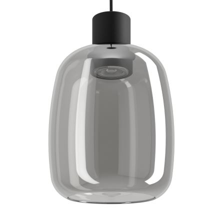Eglo - LED RGBW Stmívatelný lustr na lanku 3xLED/3,7W/230V 2700-6500K šedá