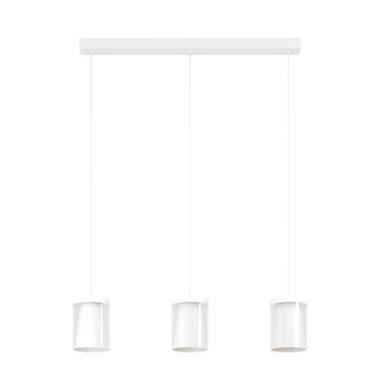 Eglo - LED RGBW Stmívatelný lustr na lanku 3xLED/3,7W/230V 2700-6500K bílá ZigBee