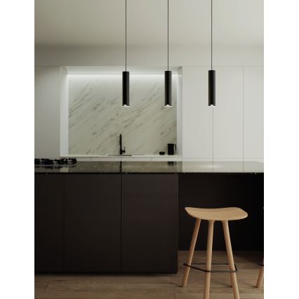 Eglo - LED RGBW Stmívatelný lustr na lanku 3xLED/3,7W/230V 2700-6500K černá