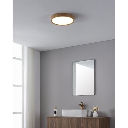 Eglo - LED Koupelnové stropní svítidlo LED/14,6W/230V IP44 béžová