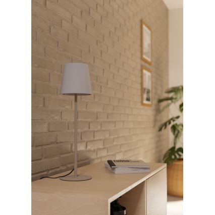 Eglo - Stolní lampa 1xE14/40W/230V krémová/bílá
