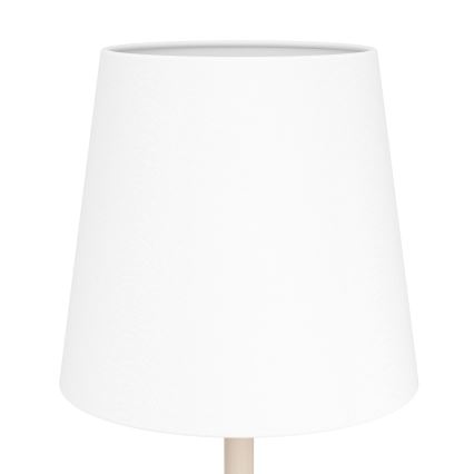 Eglo - Stolní lampa 1xE14/40W/230V krémová/bílá